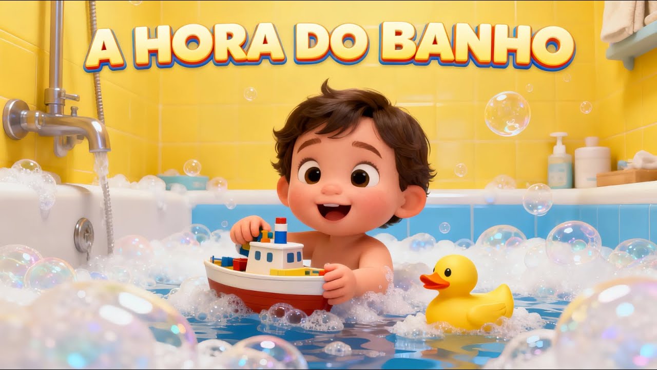 A HORA DO BANHO - Musica infantil