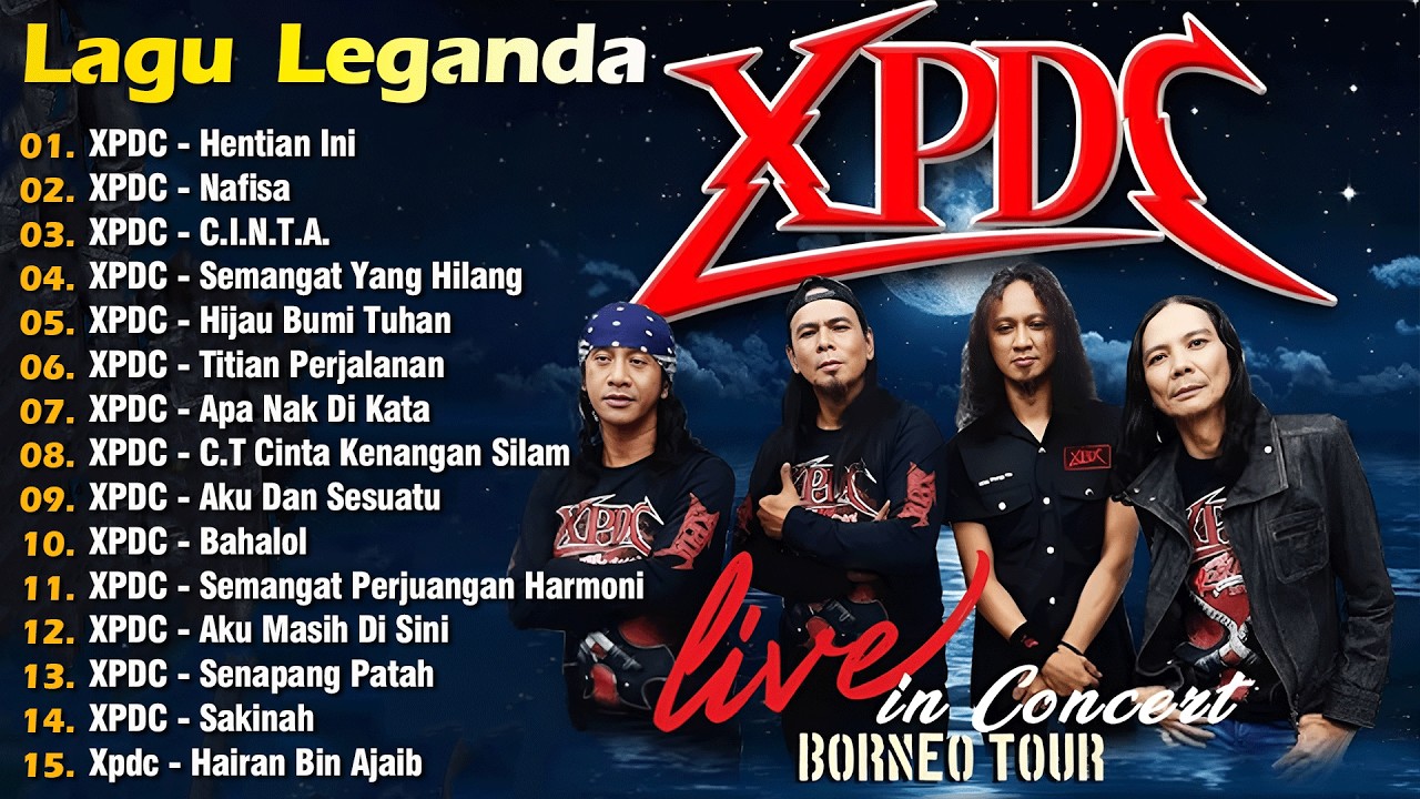 XPDC Full Album | Lagu XPDC Leganda | Hentian Ini, Nafisa |  Lagu Rock Kapak Terpilih 90an