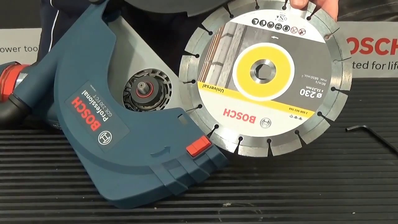 Bosch GDE - система пылеудаления для GWS (УШМ)
