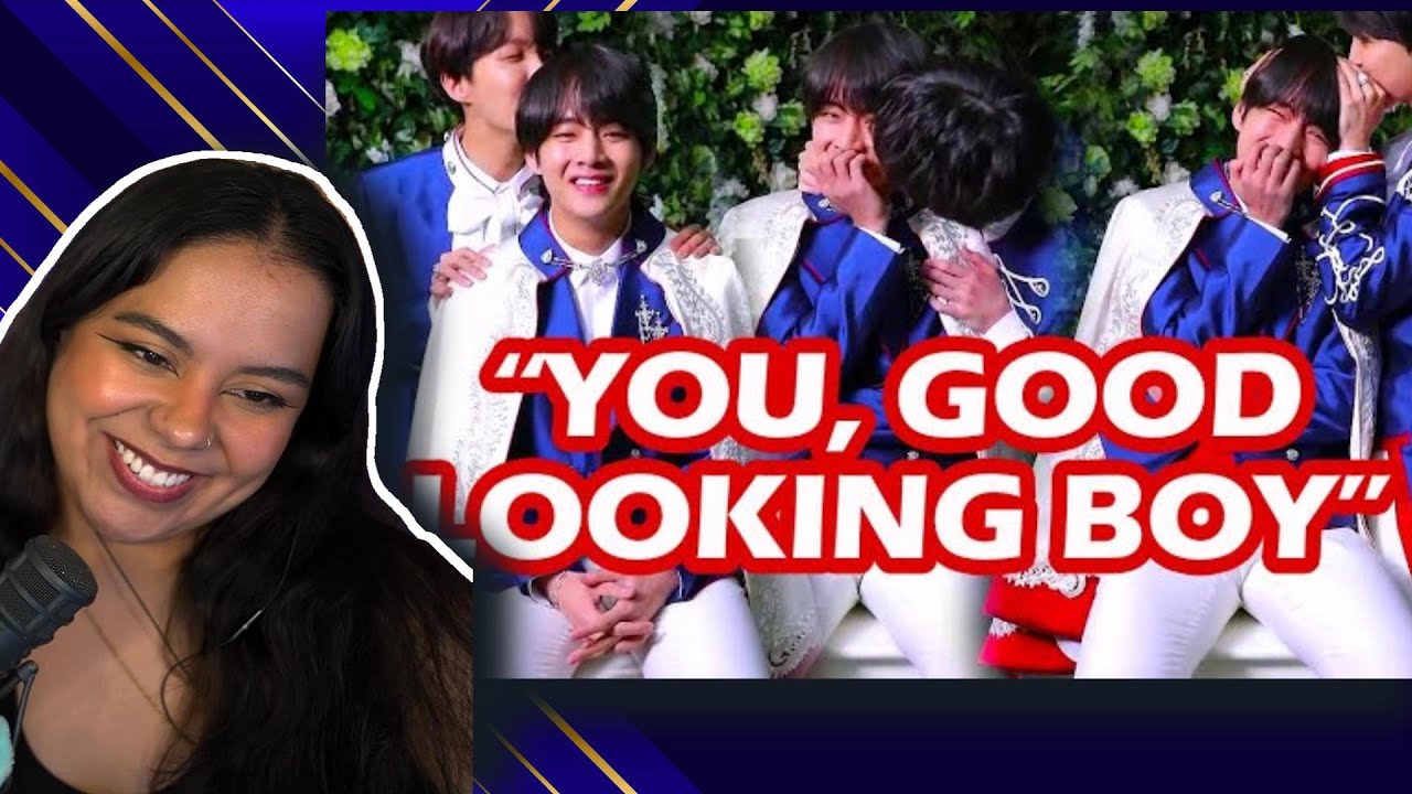 REACTING to BTS telling Taehyung how Handsome he is