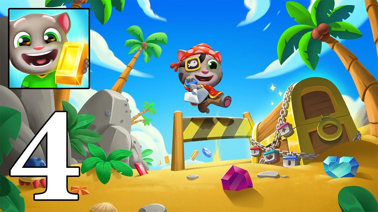 Talking Tom Gold Run | Gameplay Walkthrough Part 4 | (Android, iOS)