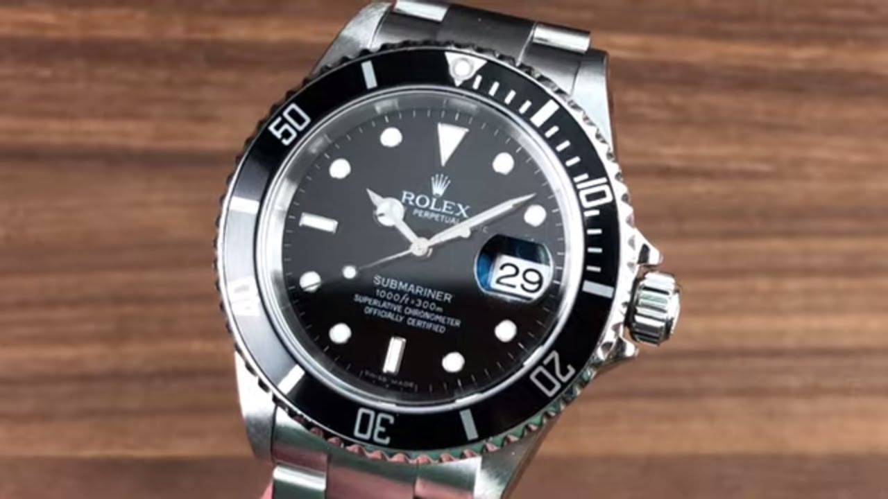Recenzja zegarka Rolex Submariner Date 16610