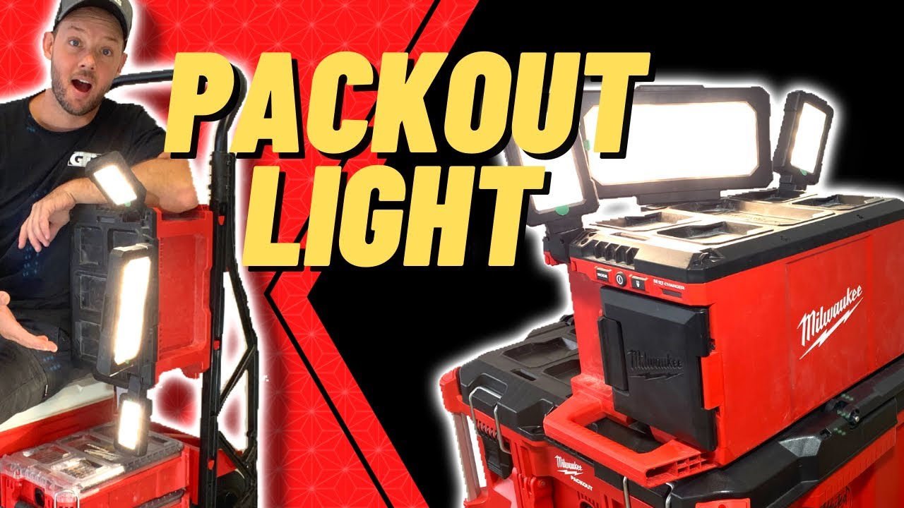 New packout light and charger from Milwaukee tools just landed in Australia