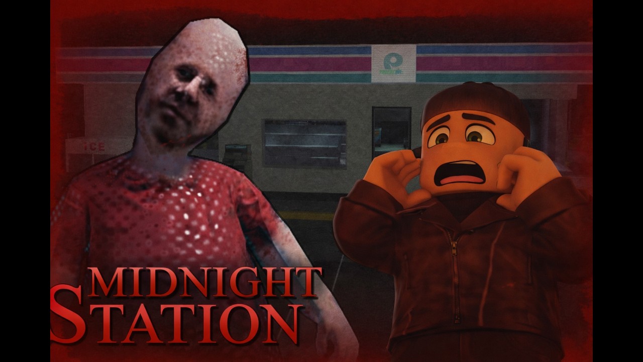Ich hätte nicht zur Nachtschicht gehen sollen.......| Midnight Station Horror Roblox