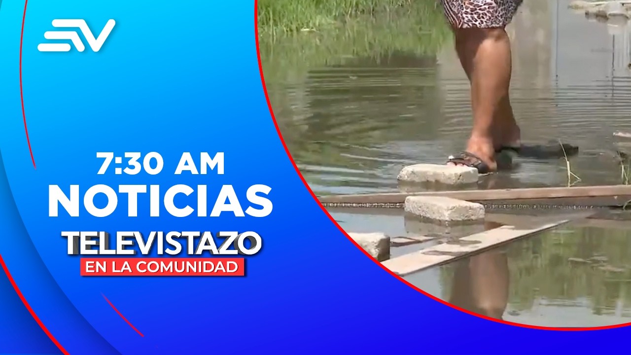 Monte Sinaí: Lluvias afectan a los moradores del sector  | Televistazo | Ecuavisa