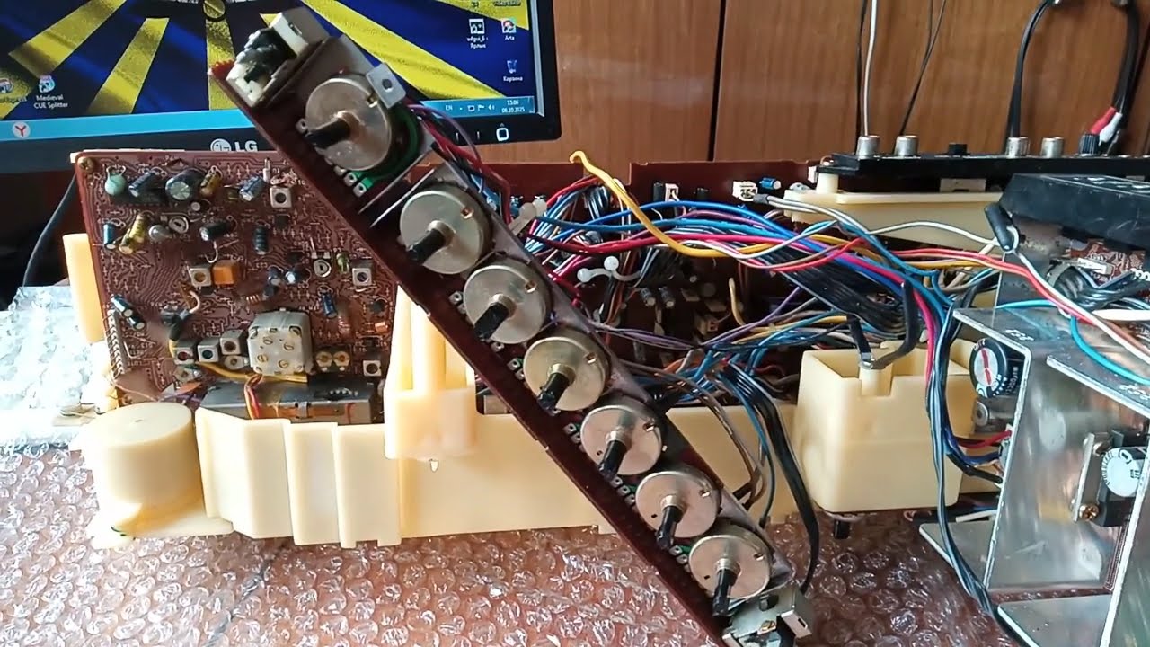 SHARP GF-777 ремонт, профилактика, проверка.