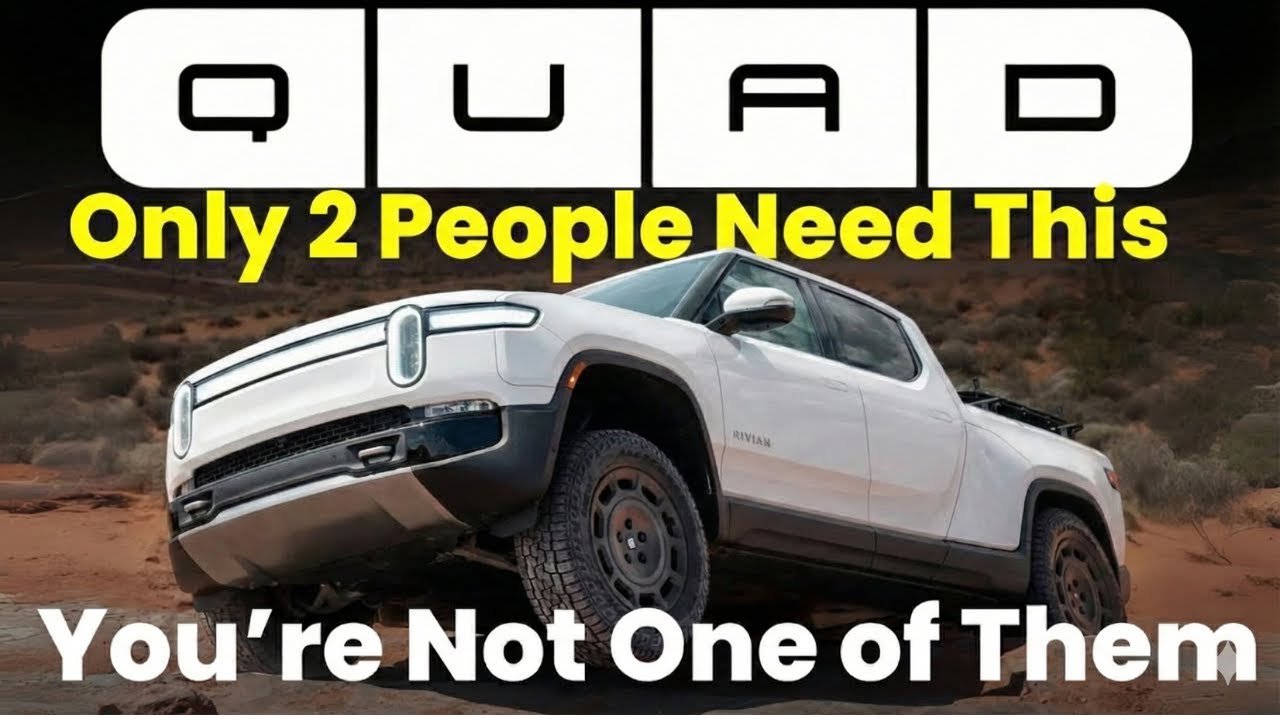 Rivian R1T Quad-Motor  Only Two People Should Buy This