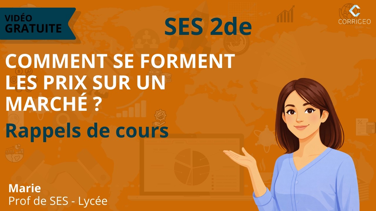 SES 2de/ Rappel de cours V1-Ch3 : Comment se forment les prix sur un marché ?