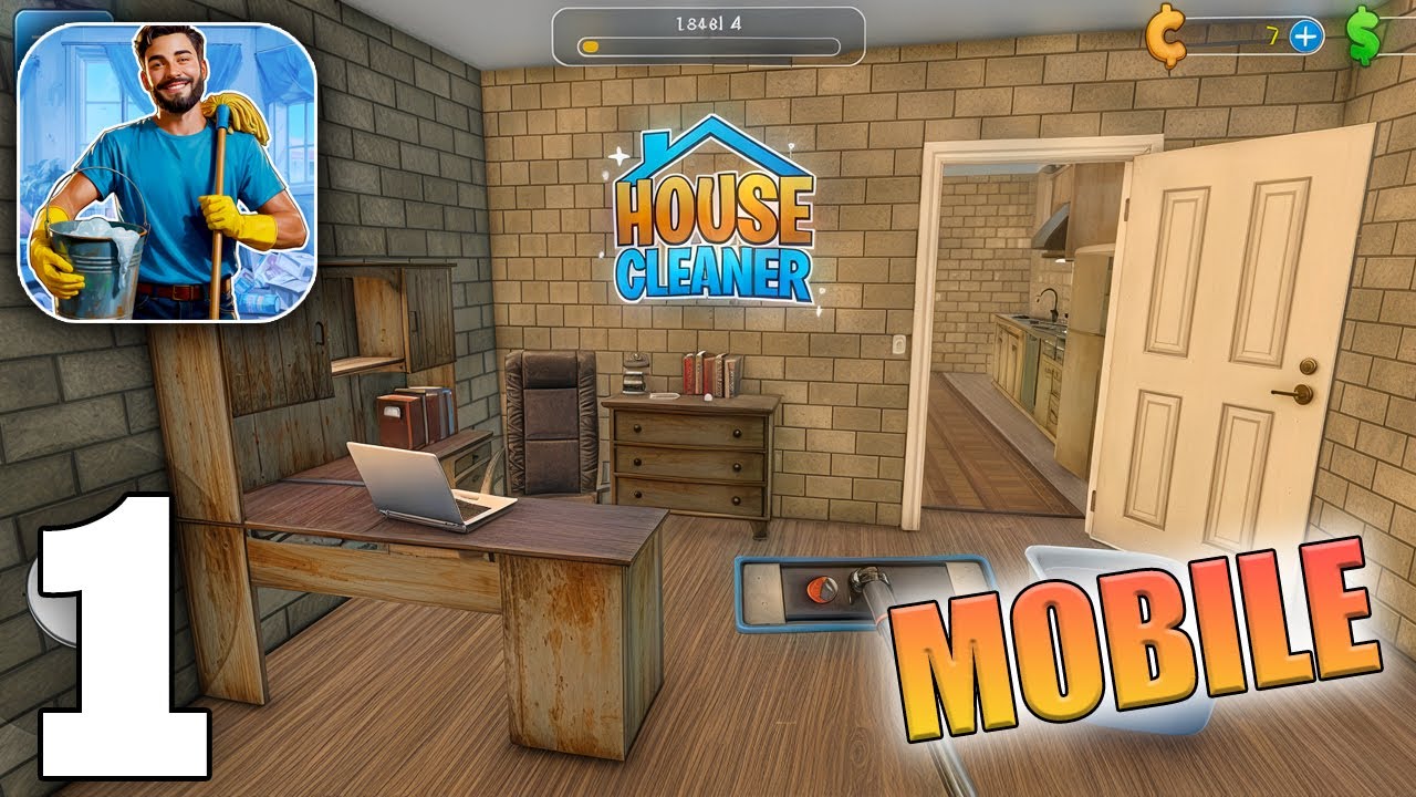 House Cleaner Gameplay Walkthrough Part 1 (iOS, Android)