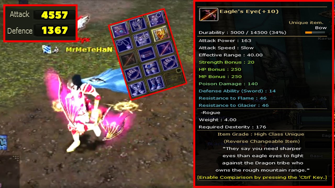 Milchmann - +10 Eagle Eyeli | 4557 AP'ye Ulaşan Okçu ile PK Atıyor  ! Knight Online