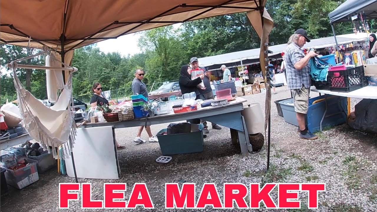 FLEA MARKET SERIES - SELLING DUMPSTER DIVING FINDS