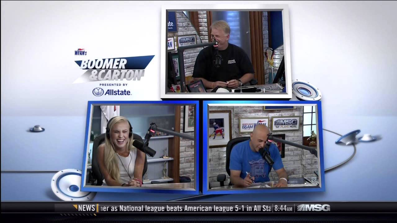 Boomer Esiason with daughter Sydney