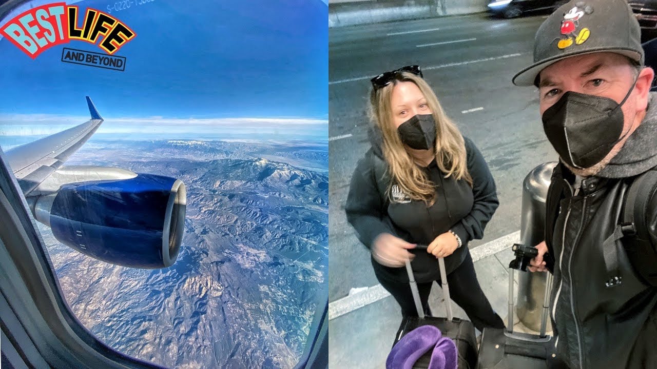 Our Travel Day Back to Florida! Flight from Los Angeles California to Orlando | LAX-MCO Feb 2021