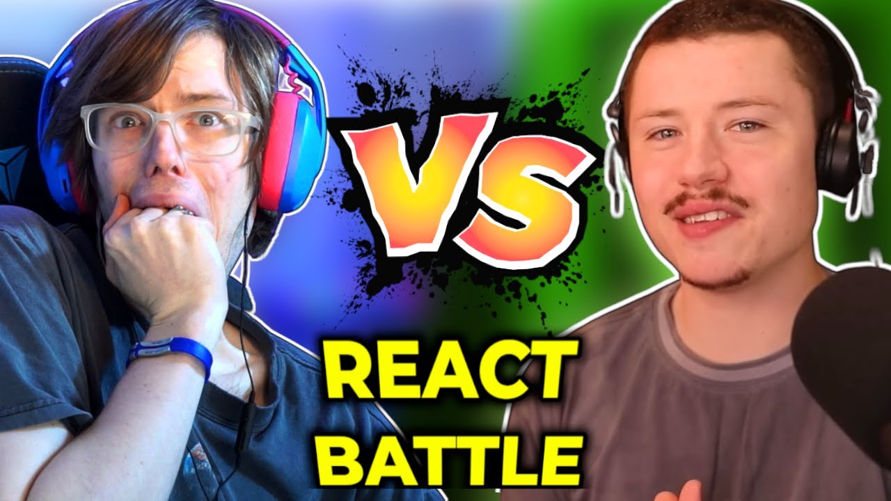 Dlow Reaction! To My Reaction!? REACTION BATTLE!