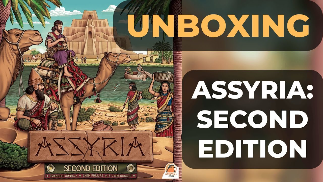Unboxing Assyria: Second Edition from @garphillgames!! 📦