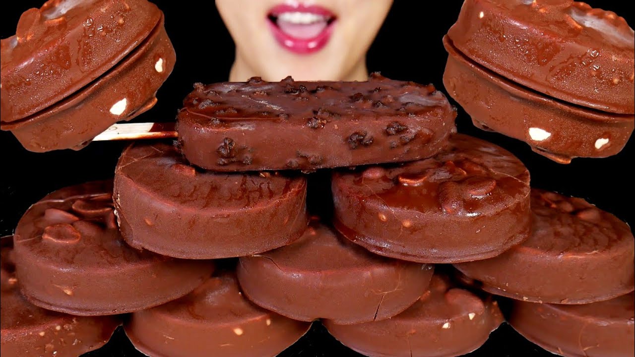 ASMR DARK CHOCOLATE ICE CREAM FEAST🍫🍦GOOGOO CHOCOLATE ICE CREAM MUKBANG 초콜릿 아이스크림 먹방 EATING SOUNDS