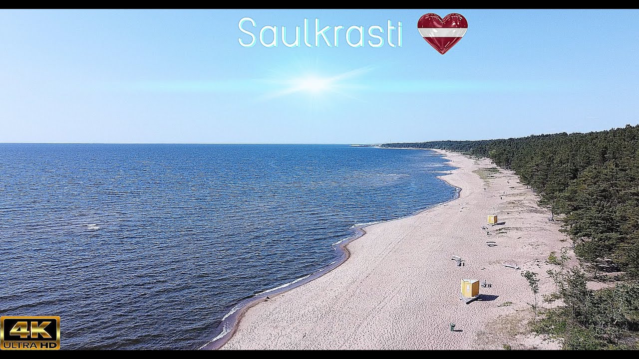 Saulkrasti | A hidden Gem of Latvia | Aerial view  & cinematic video | cinematic life