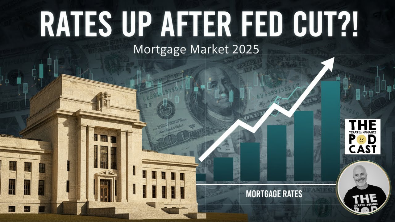 Fed Rate Cut Reaction: Why Mortgage Rates Are Rising Instead of Falling.