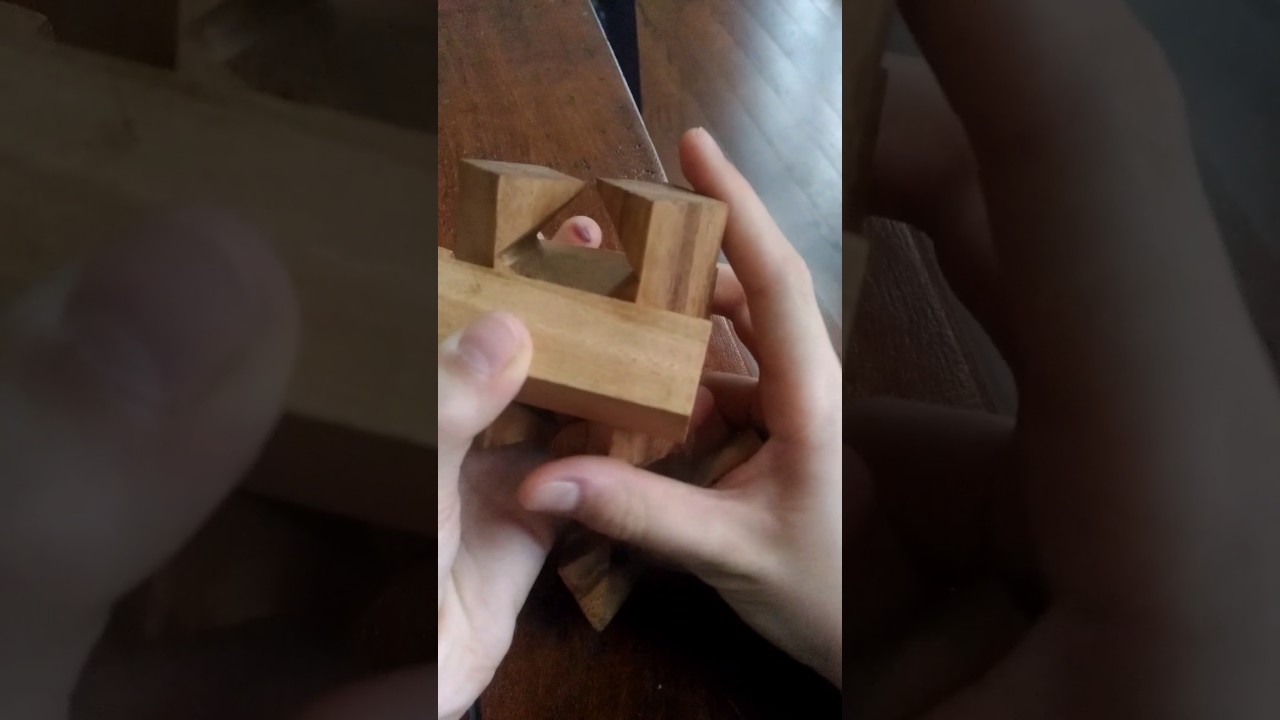 How to Solve the mini lumberjack puzzle!