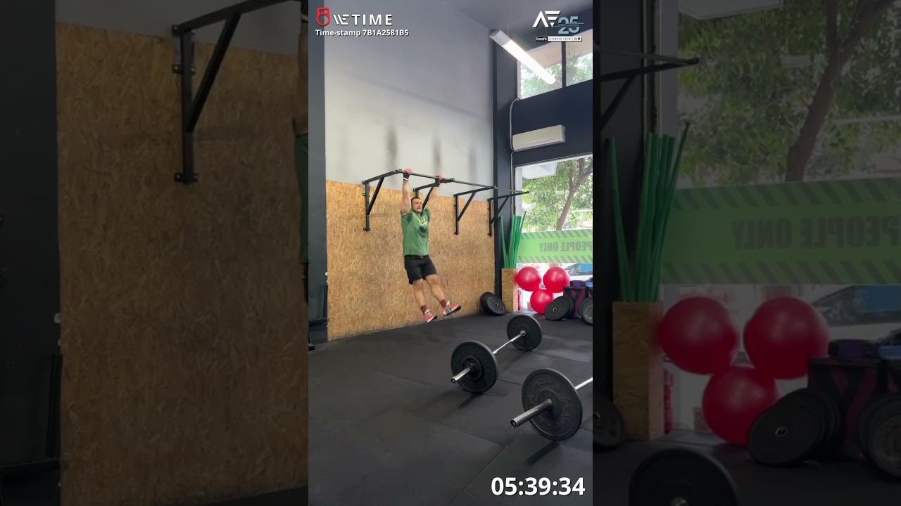 Athens Throwdown 2025 Qualifier WOD 2 (Scaled Men)