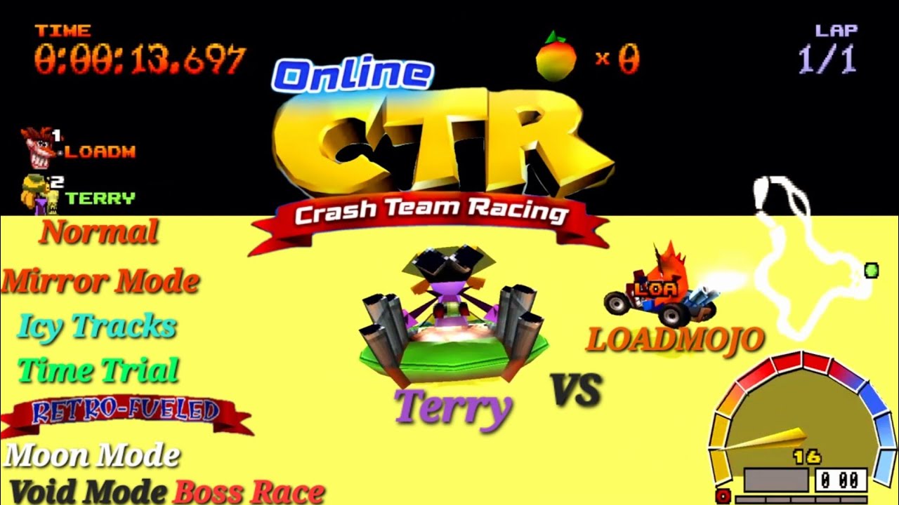 Online CTR: Online Crash Team Racing: 6 New Modes TERRY Vs LOADMOJO (9)