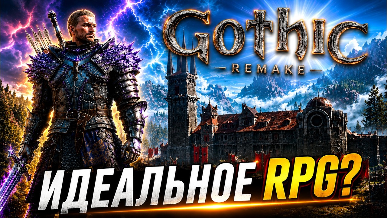 Gothic Remake УНИЧТОЖАЕТ современные RPG! Обзор Gothic 1 Remake (2026)