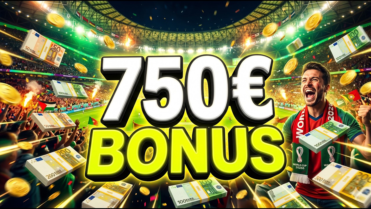 BONUS ESCLUSIVO MONDIALI 2026: fino a 750&euro; per le tue Scommesse!