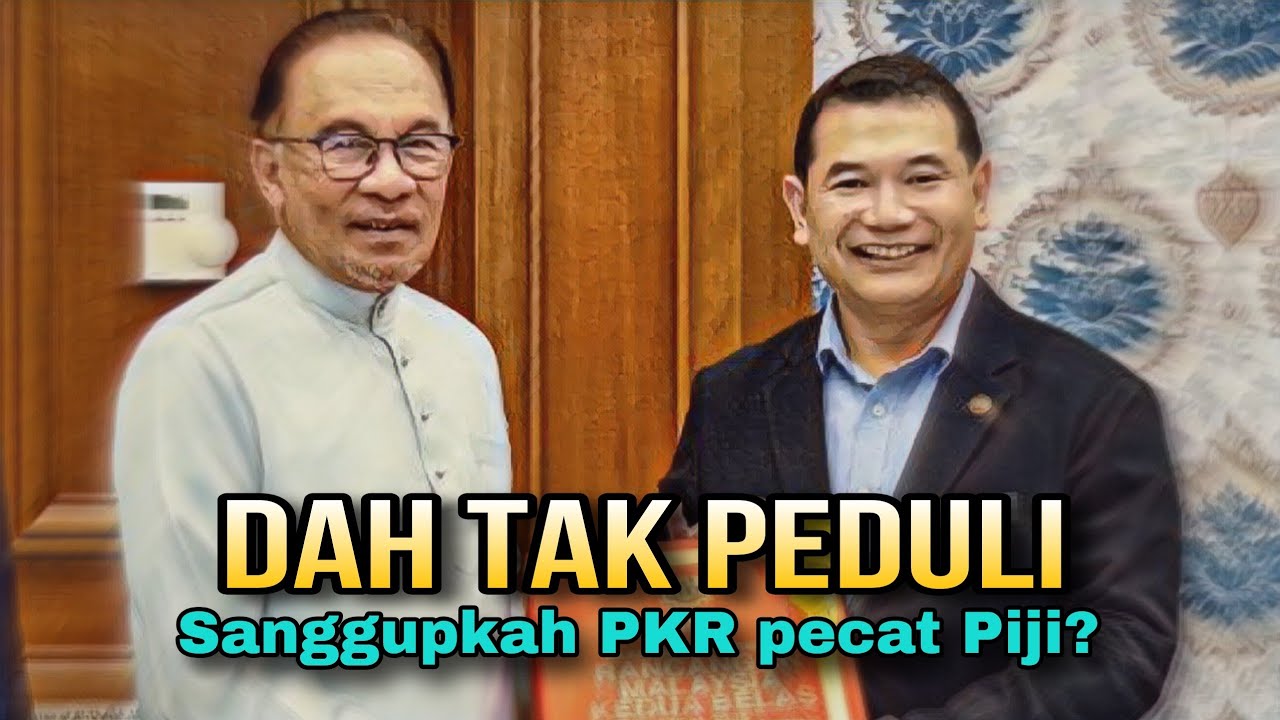 PKR PECAT PIJI? - DAH TAK PEDULI - DEDAH SEGALANYA | RAFIZI PMX SPRM