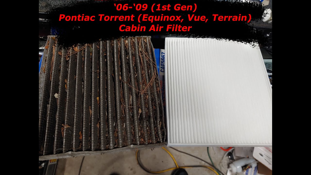 '06-'09 Pontiac Torrent Cabin Filter