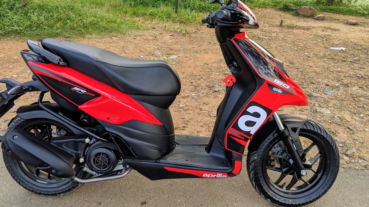 Новая обновленная модель Aprilia SR 150 — отзыв владельца