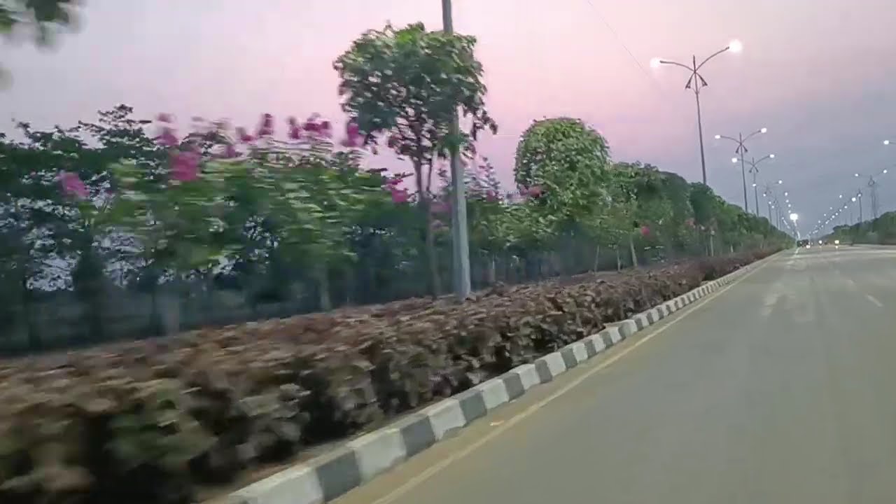 Amaravati : Seed Access Road  -  Street Lights