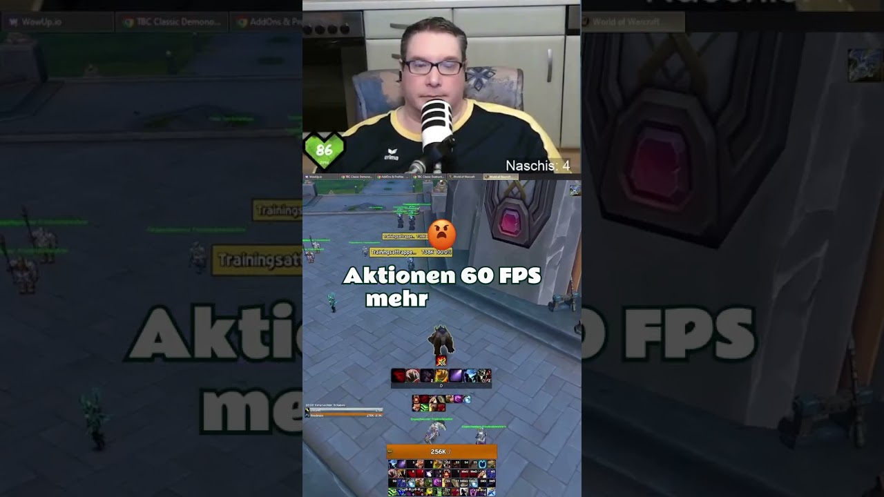 ElvUI FPS-Katastrophe? Verliert man wirklich so viel FPS? #K&uuml;cheMain @ErbsenKimi 💚