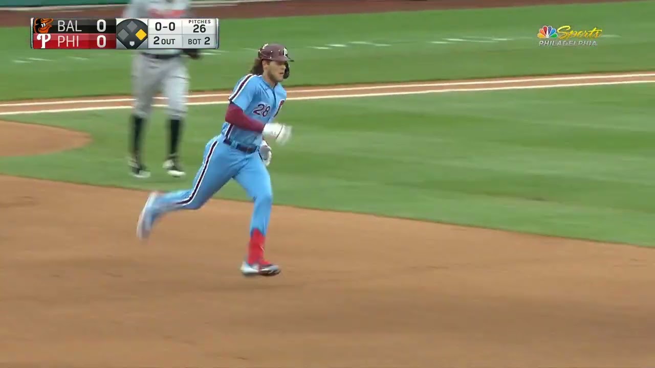 The first career hit of each current Phillies batter
