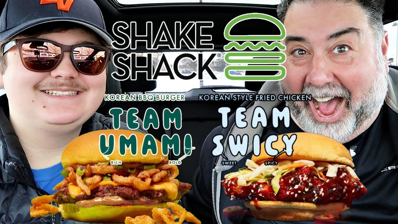 Shake Shack Korean BBQ Burger and Fried Chicken Sandwich Review