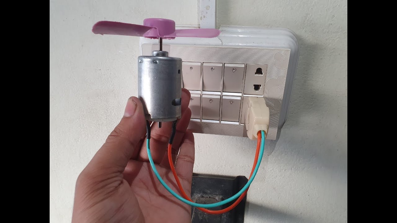 12V DC Motor VS 220V AC - EXPERIMENT WILL IT EXPLODE?