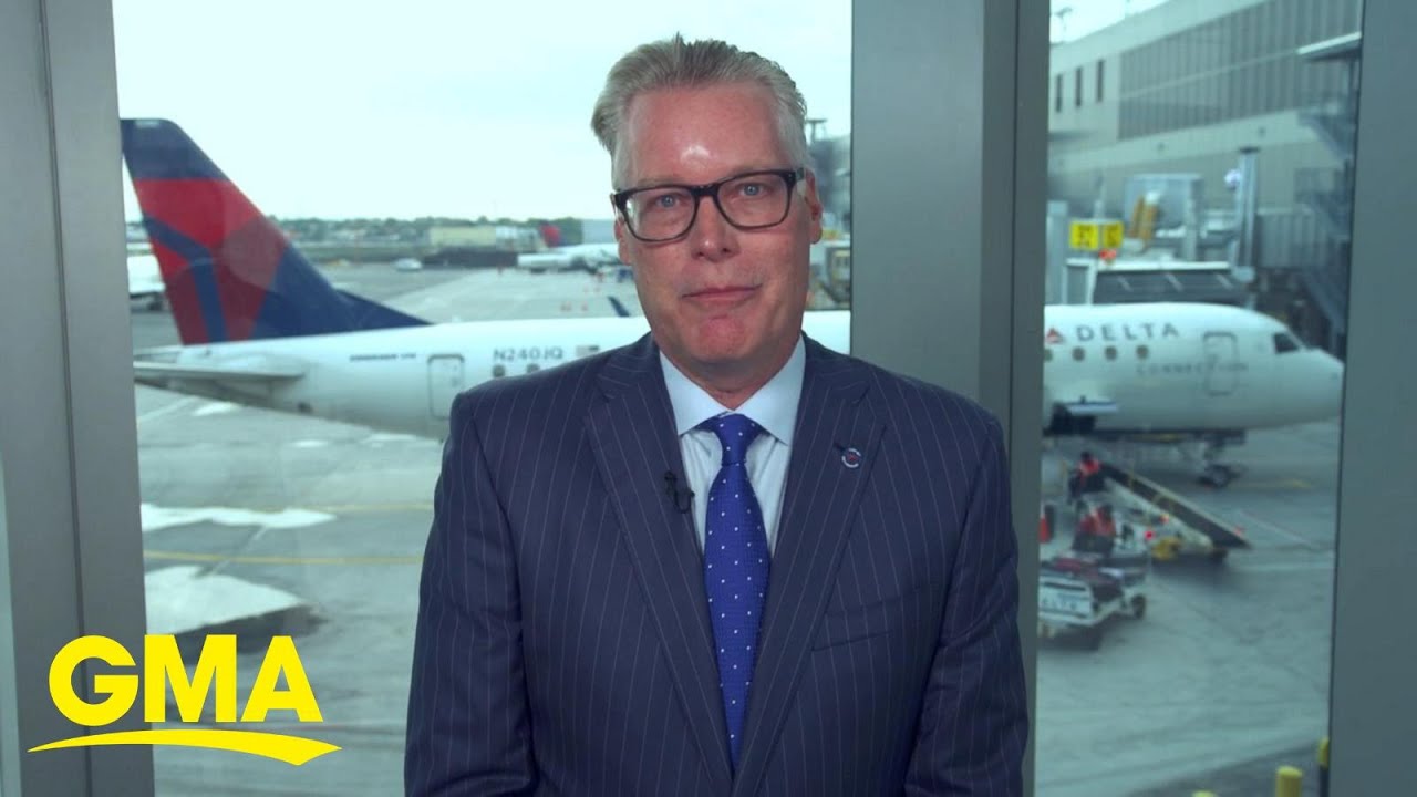 Delta CEO speaks on rising reports of unruly passengers l GMA