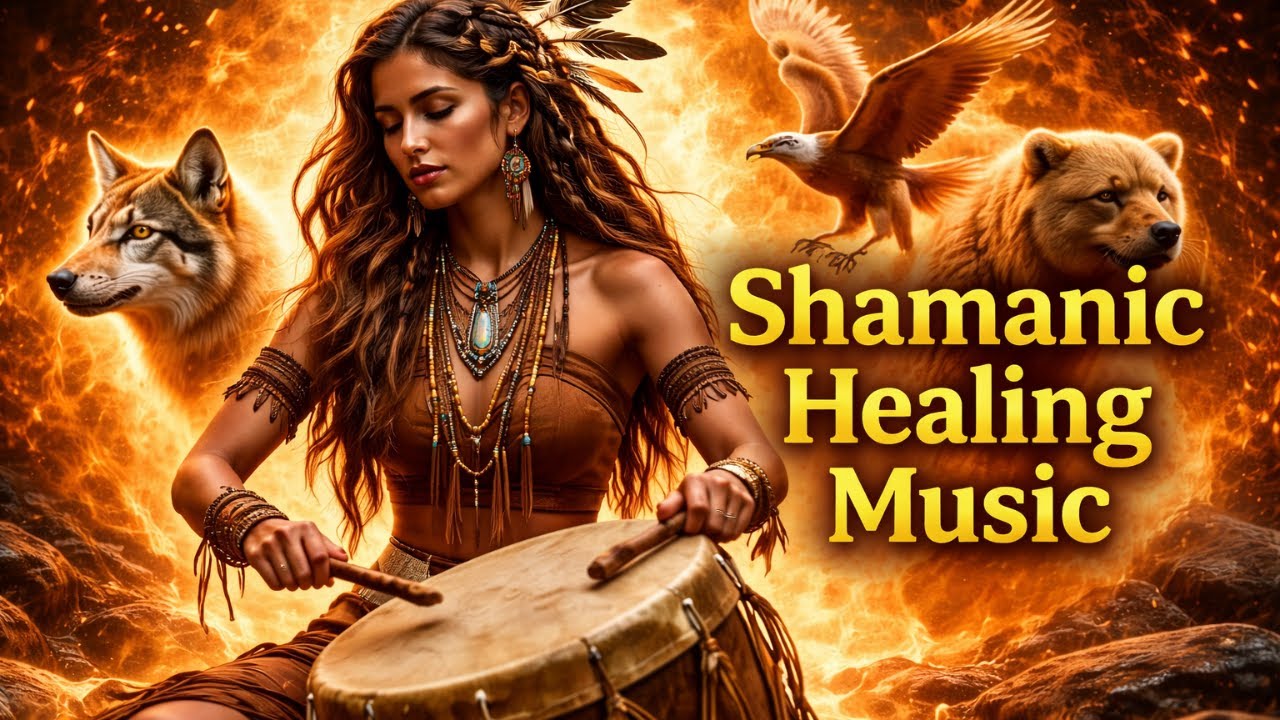 Shamanic Night Healing — 8 Hour Delta Wave Music for Deep Sleep & Restoration