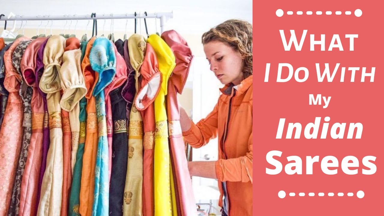 What I Do With My Indian Sarees #indiansaree