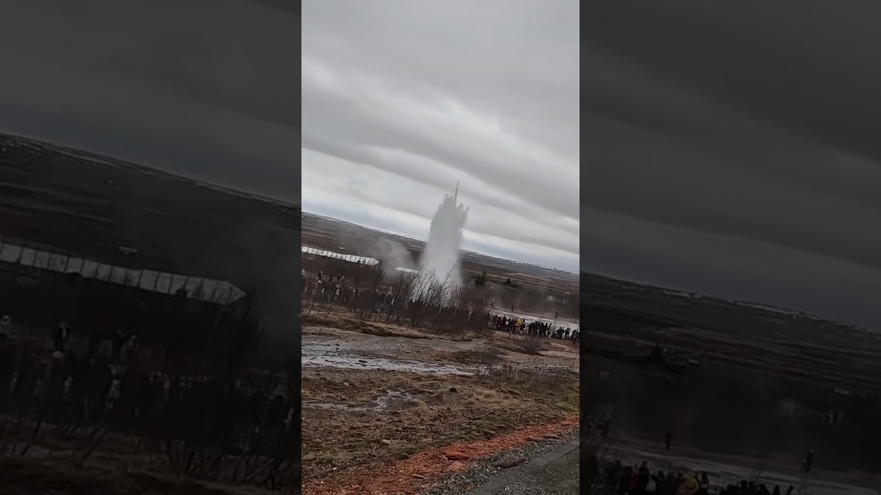 No patience for a geyser | Strokkur Geyser | #iceland #sightseeing #geothermal