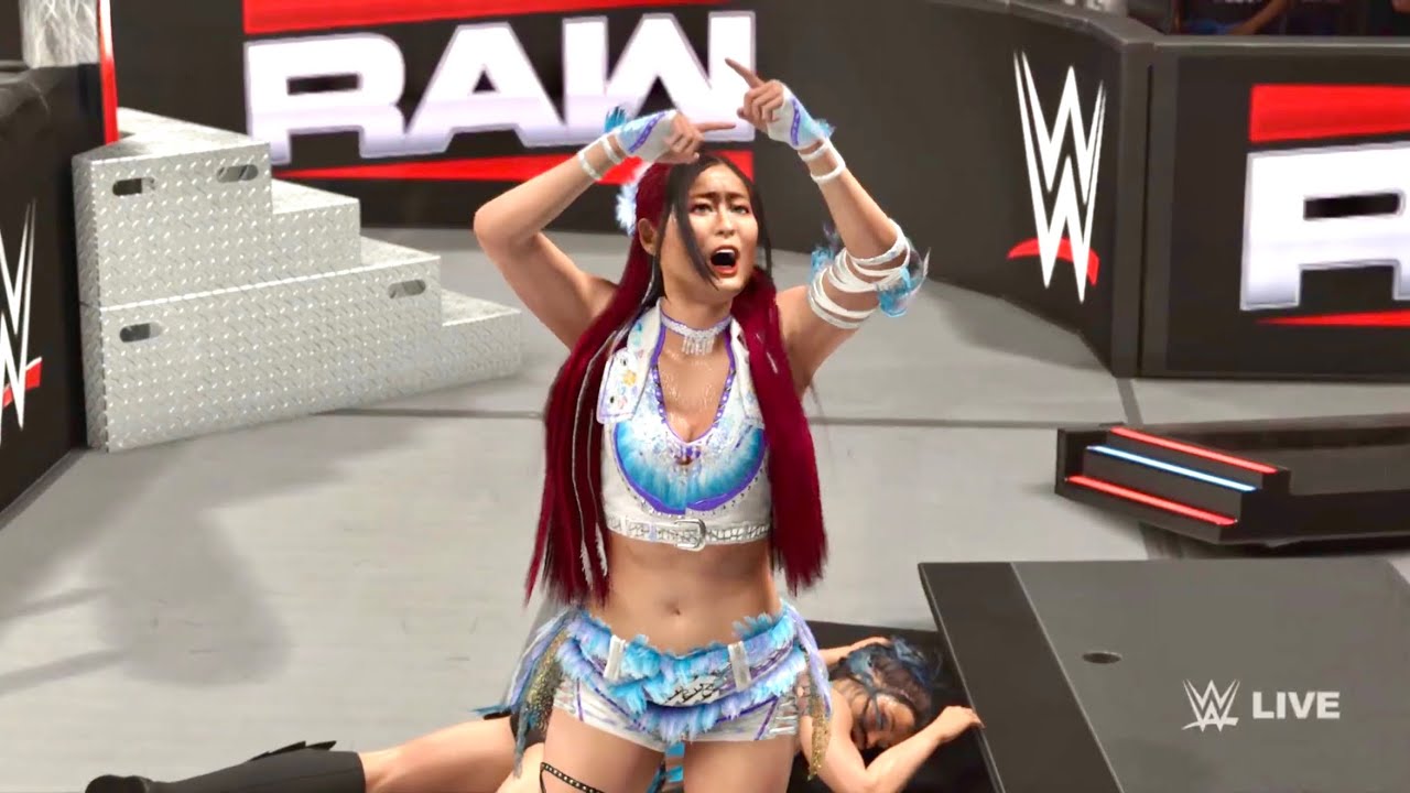 Lyra Valkyria Vs. IYO SKY: Women's Singles Match, RAW - WWE 2K26 PS5