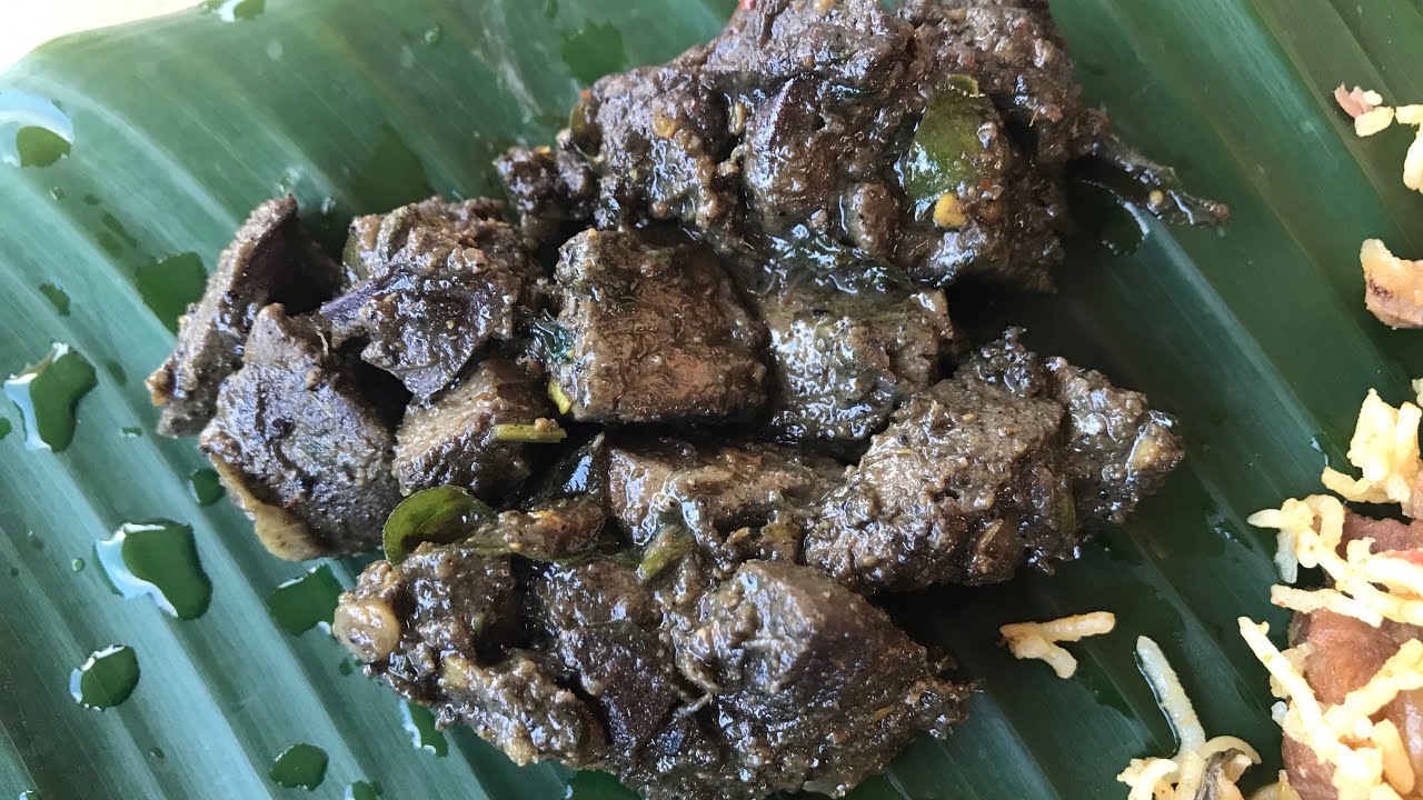 Mutton Liver Pepper Fry |  ஈரல் வறுவல்