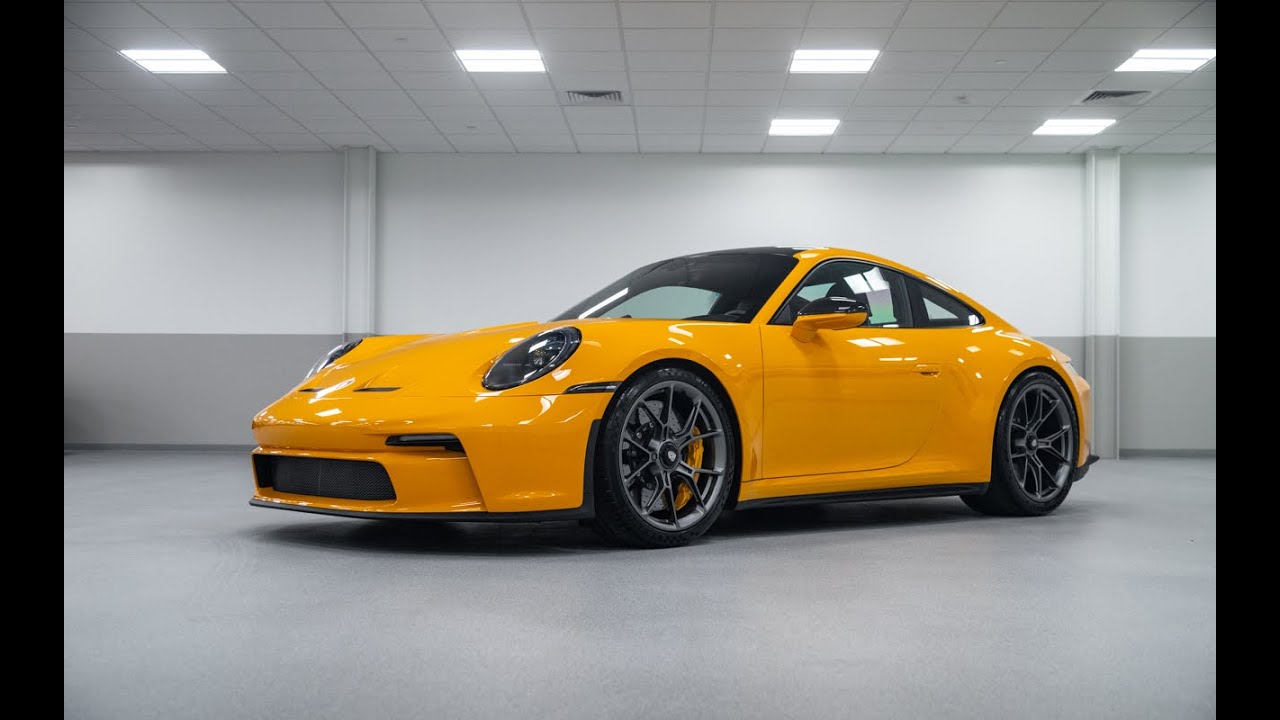 PTS Signal Yellow 2022 Porsche 911 GT3 Touring 6-Speed