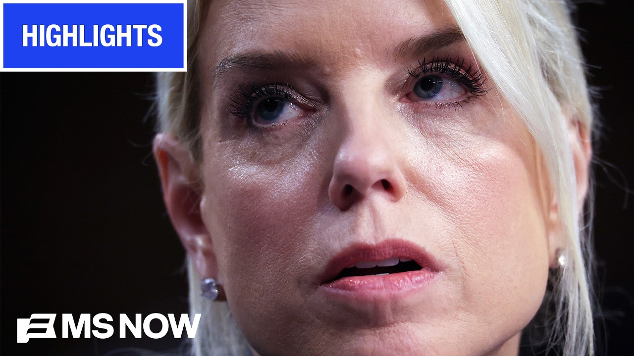 Pam Bondi OUT: Watch KEY MOMENTS from her tenure at the DOJ