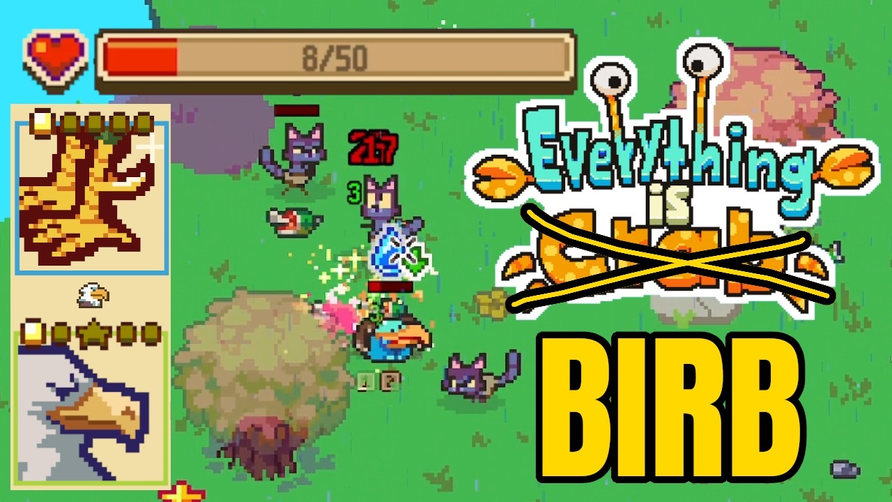 Predator Bird Build Gets A Double KO?! | Everything Is Crab