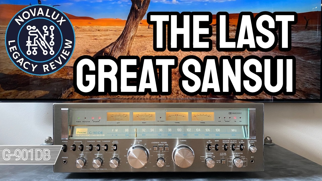 Sansui G-9000 Deep Dive Featuring a Restored G-901DB - History, Controls, Connections, Bench Testing