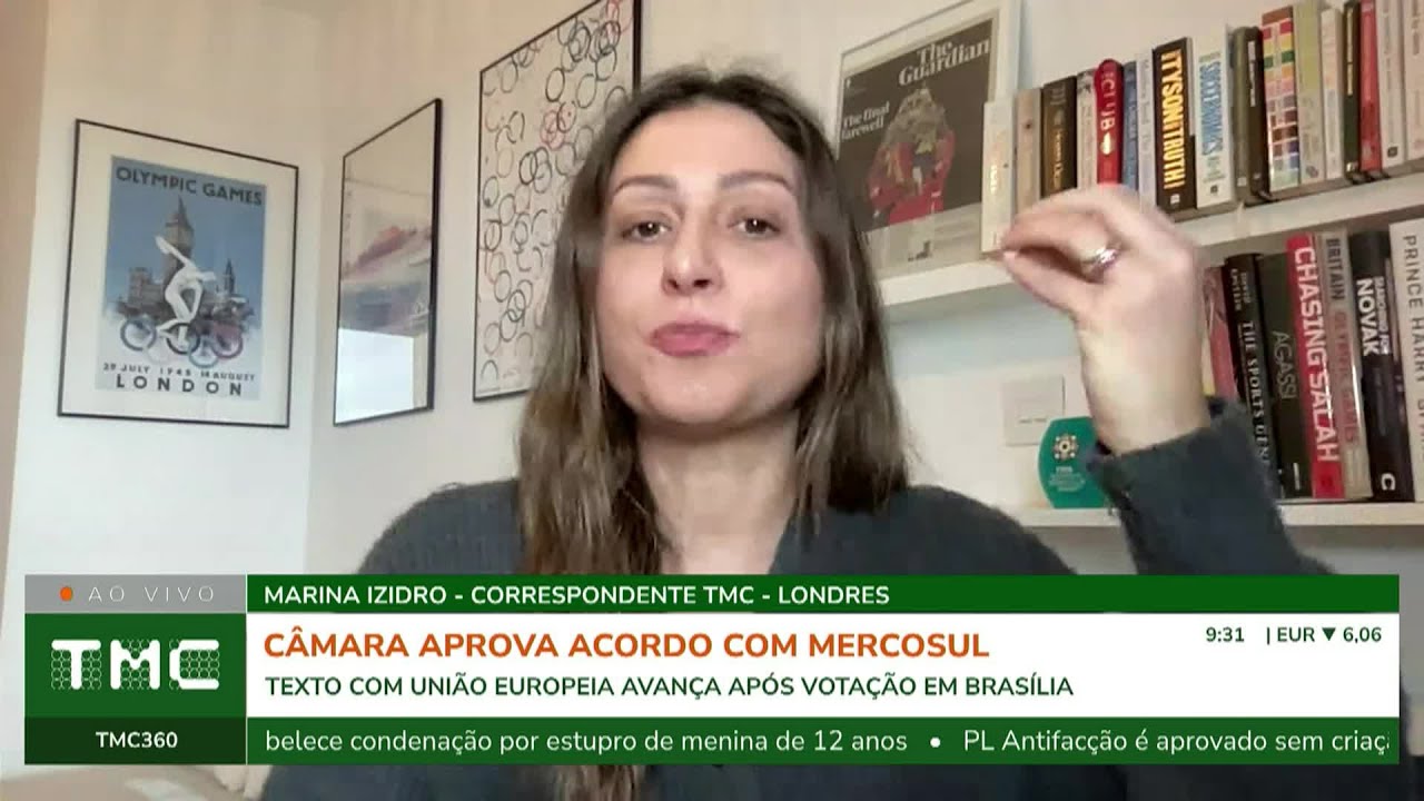 MARINA IZIDRO: ACORDO MERCOSUL-UNIÃO EUROPEIA PODE SER ADIADO