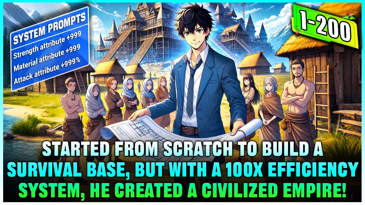 In an Initial World, This Young Man Acquires a 100x Evolution System and Creates a Civilized Empire!
