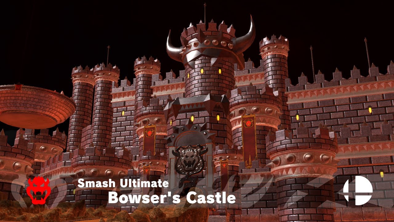 Smash Ultimate - Bowser's Castle (Stage Mod)