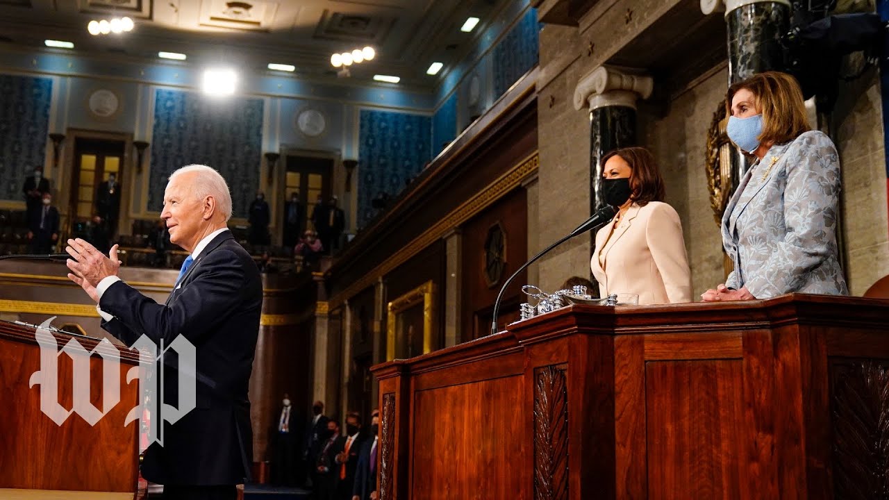 Biden's first address to Congress in 3 minutes