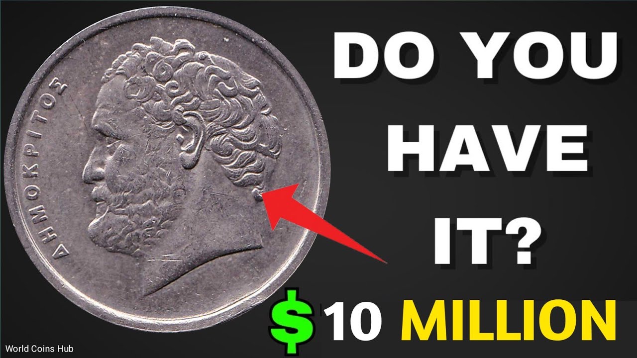 1986 Greek 10 Drachmes Coin Worth $10 MILLION!? 🇬🇷💰 | Rare Modern Treasure Found!